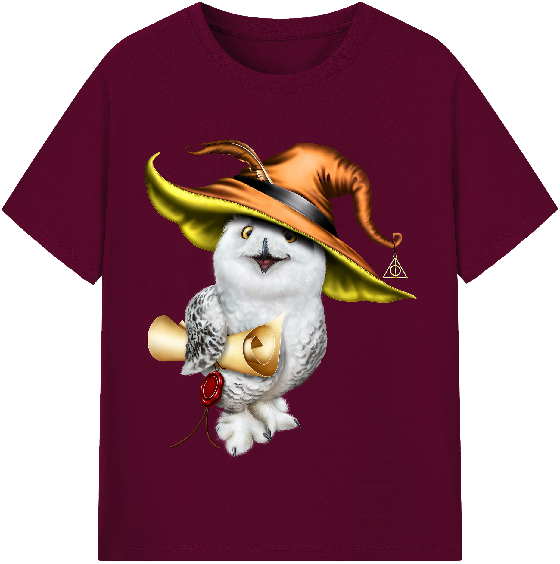 （画像用） Harry Potter ハリー・ポッターシリーズ レディースカジュアルプリントTシャツ（綿100％）